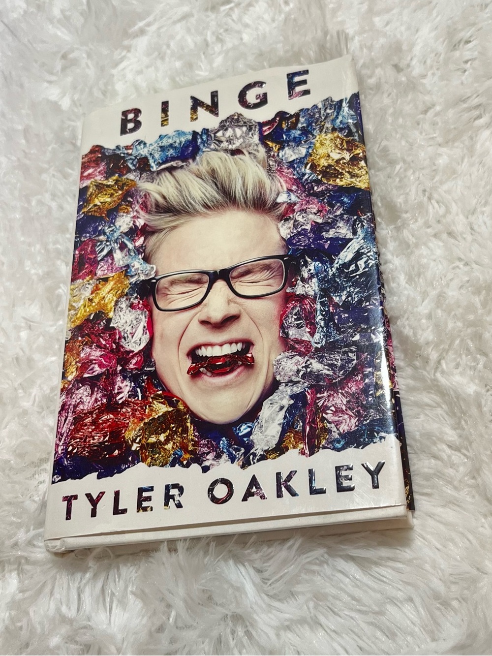 Hardcover non fiction Tyler Oakley book